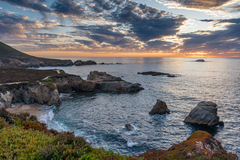 Garrapate Beach, Sunset - 03